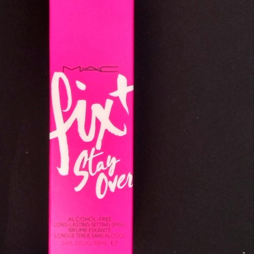 Mac fix+ finishing makeup setting spray full size and mini sizes available